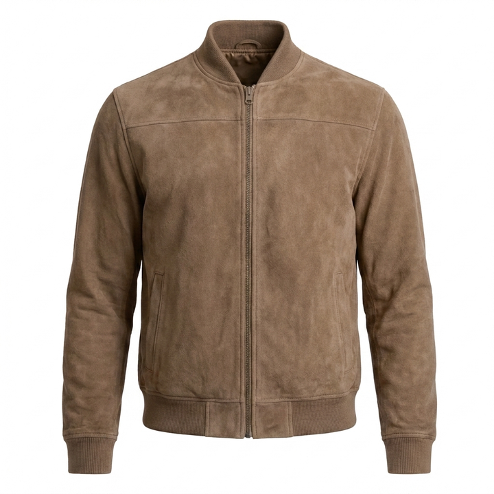 Vivo Stile | Bomber Uomo in Ecocamoscio