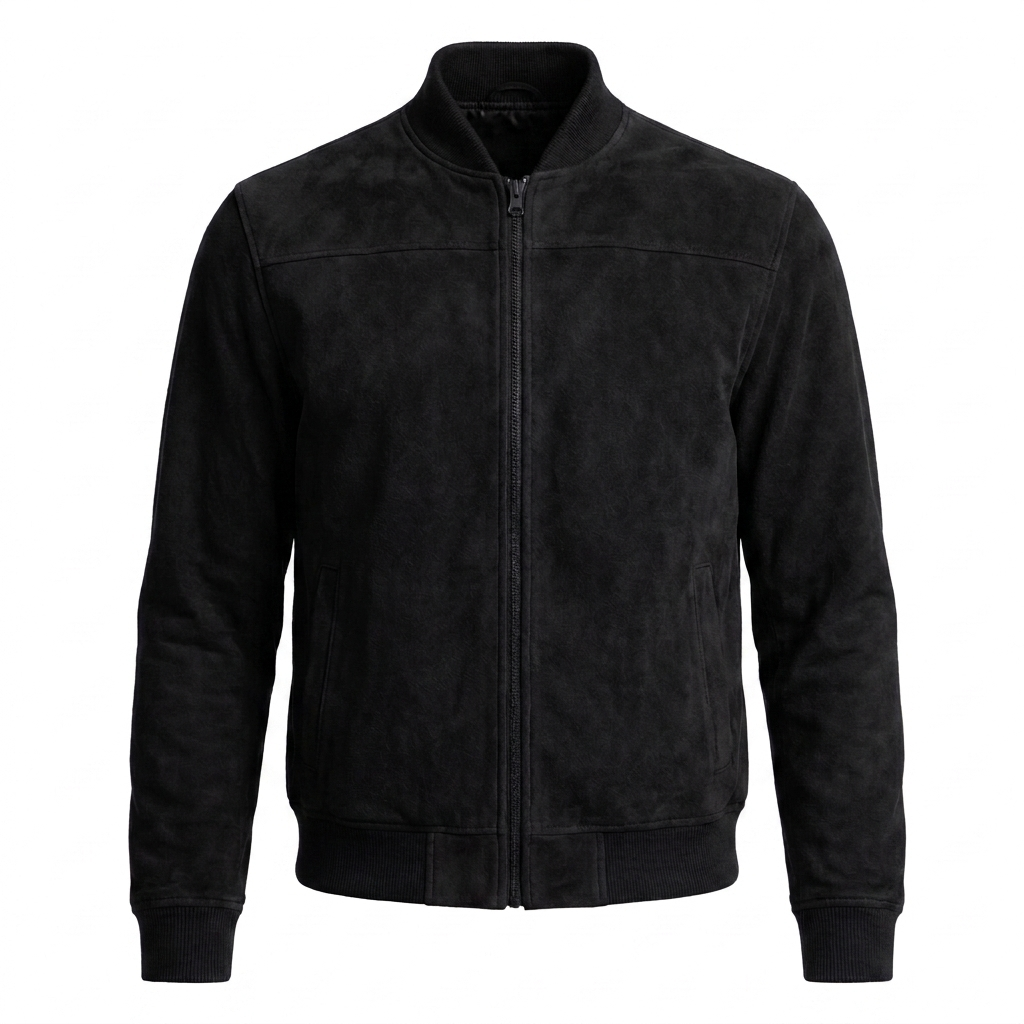Vivo Stile | Bomber Uomo in Ecocamoscio