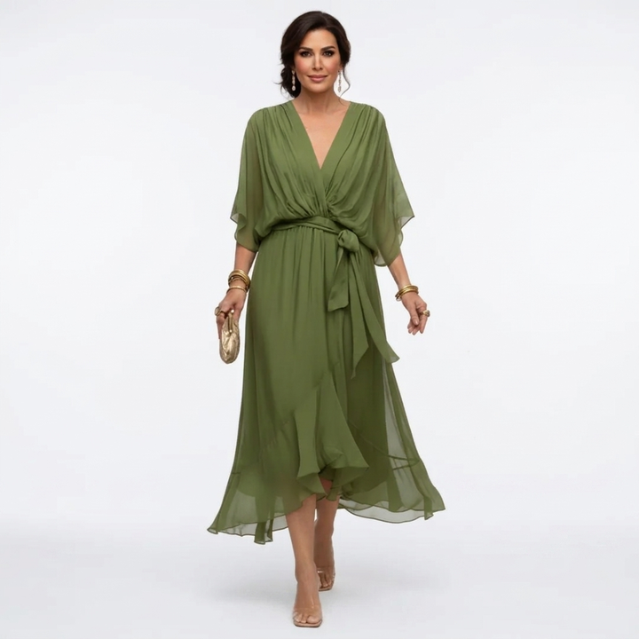VivoStile | V-neck dress