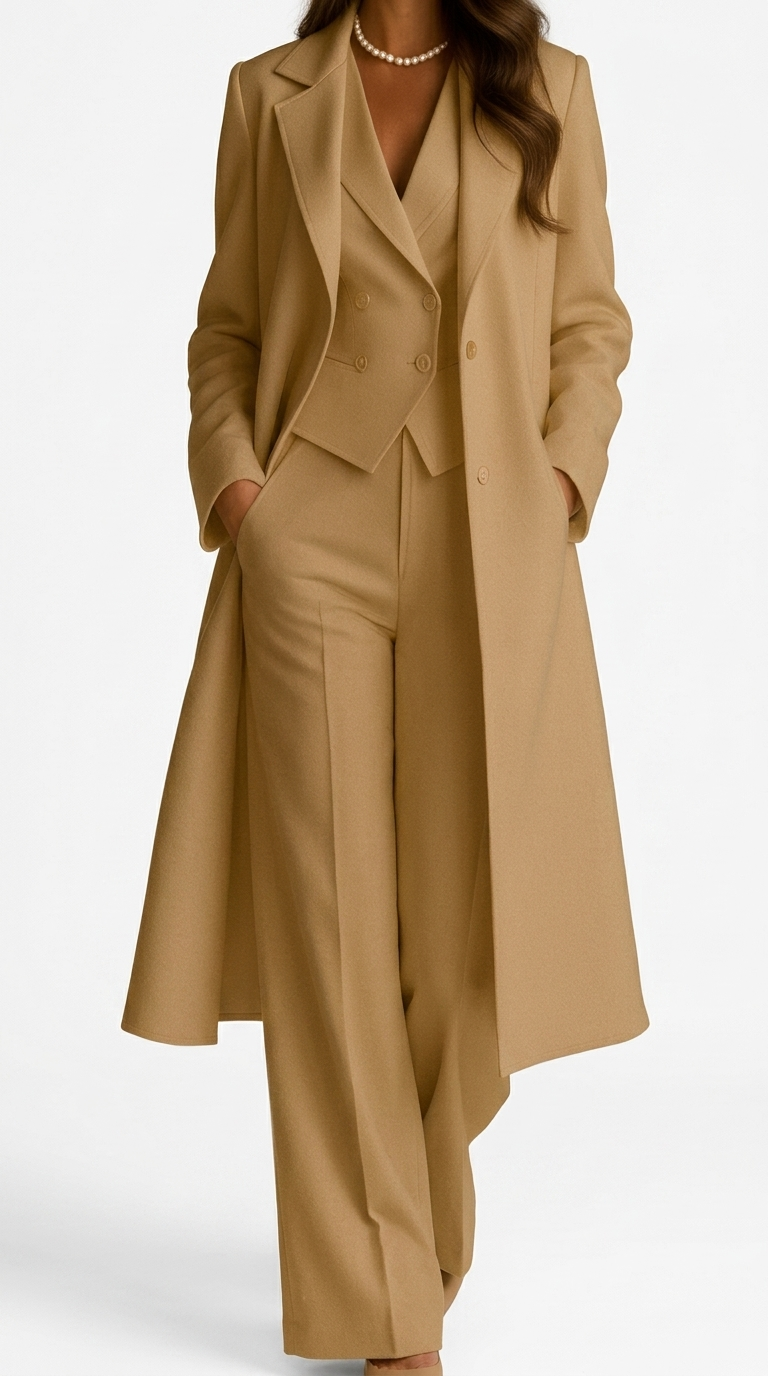 VivoStile | Coordinato Mavi Capotto+ Tailleur completo