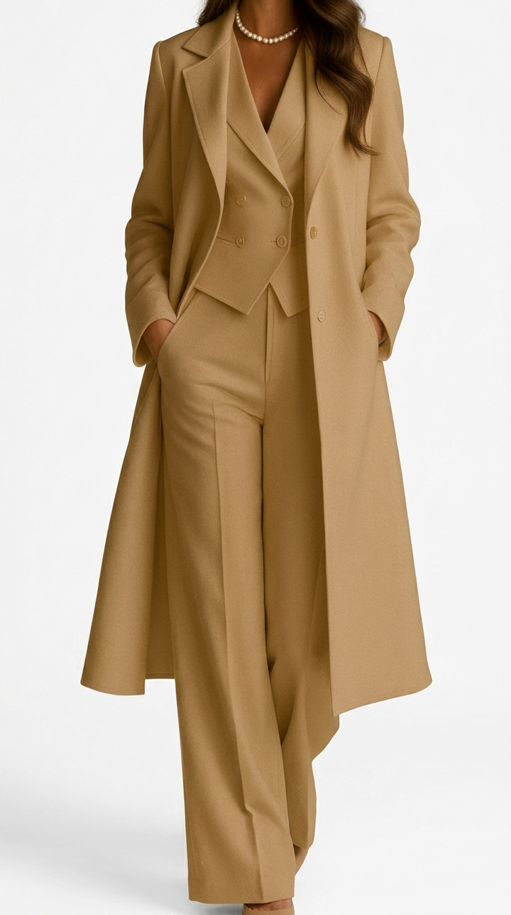 VivoStile | Coordinato Mavi Capotto+ Tailleur completo