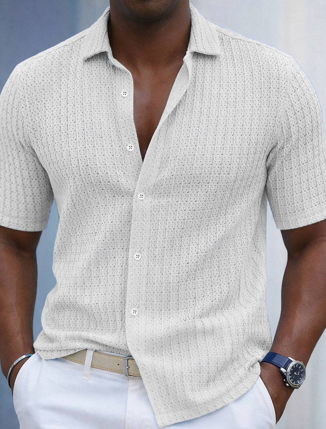 Vivo Stile |  Jacquard Texture Rigata