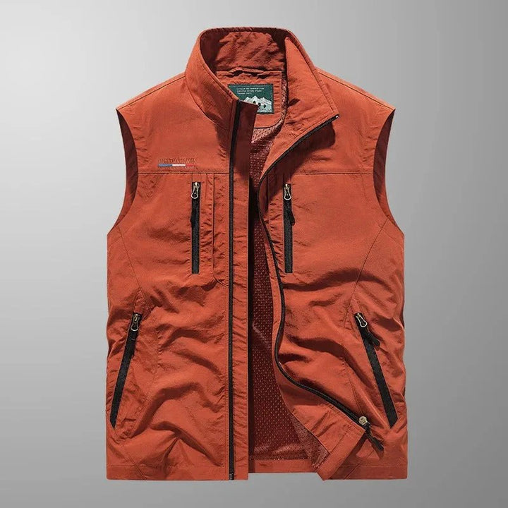 Vivo Stile | Gilet cargo traspirante con molteplici tasche