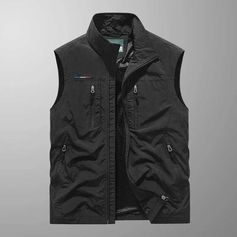 Vivo Stile | Gilet cargo traspirante con molteplici tasche