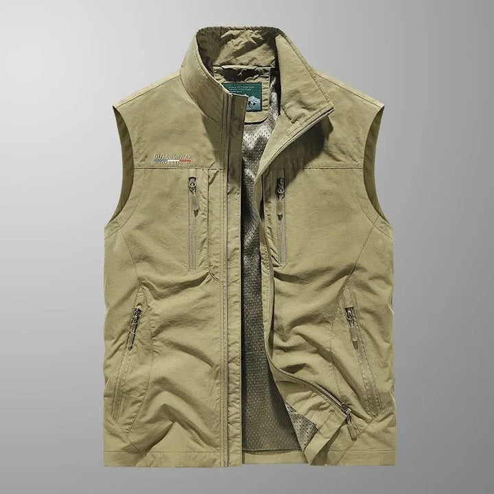 Vivo Stile | Gilet cargo traspirante con molteplici tasche
