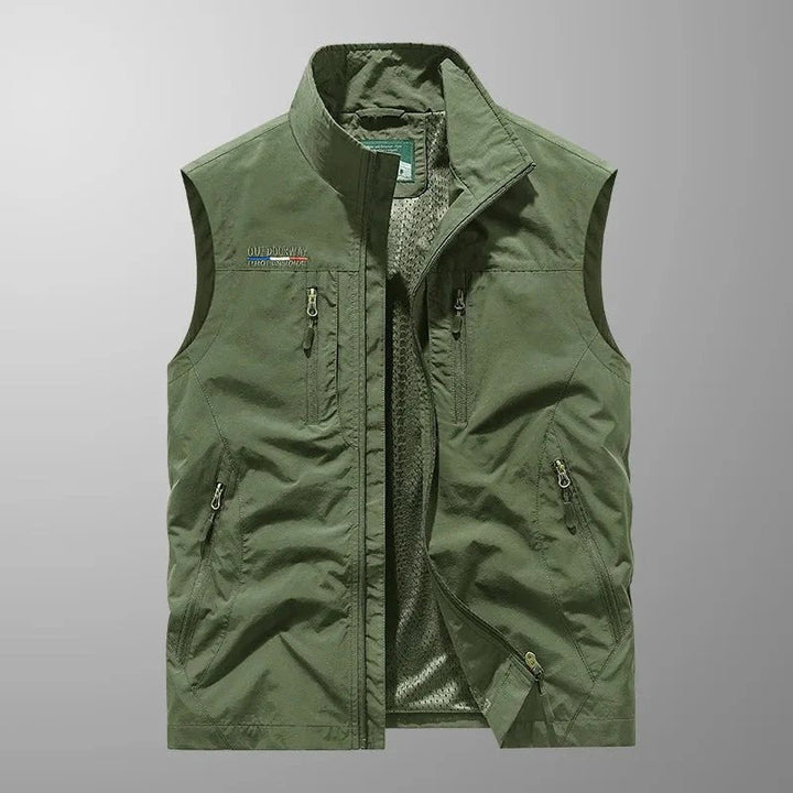 Vivo Stile | Gilet cargo traspirante con molteplici tasche