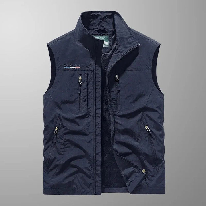 Vivo Stile | Gilet cargo traspirante con molteplici tasche