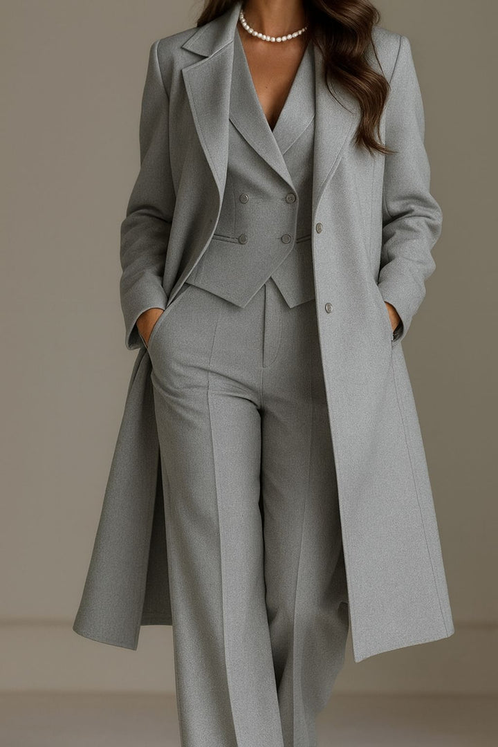 VivoStile | Coordinato Mavi Capotto+ Tailleur completo