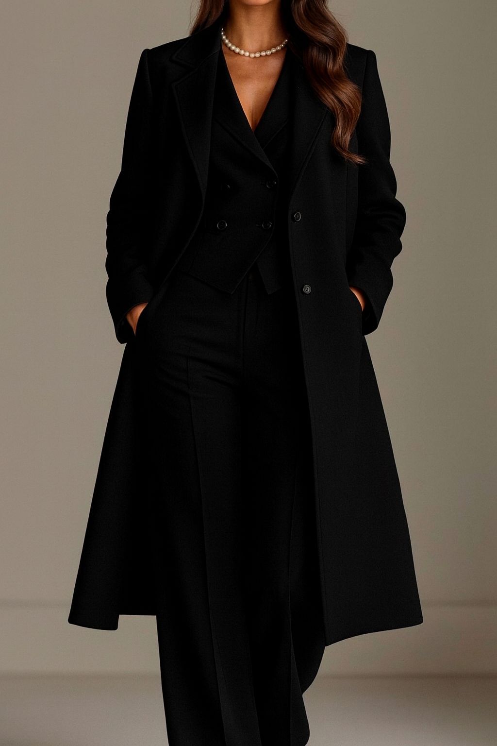 VivoStile | Coordinato Mavi Capotto+ Tailleur completo