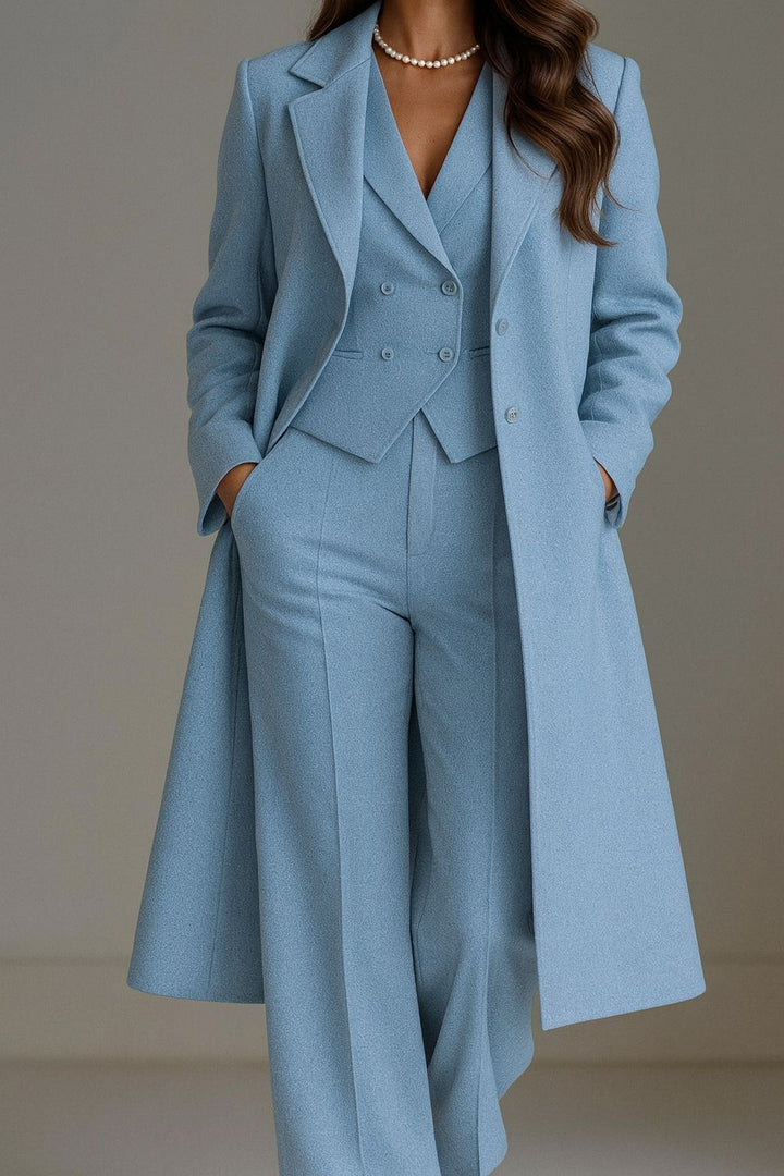 VivoStile | Coordinato Mavi Capotto+ Tailleur completo