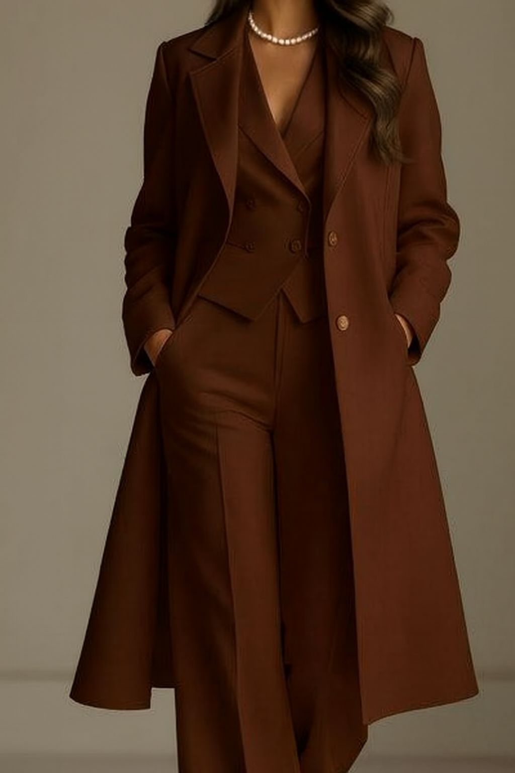 VivoStile | Coordinato Mavi Capotto+ Tailleur completo
