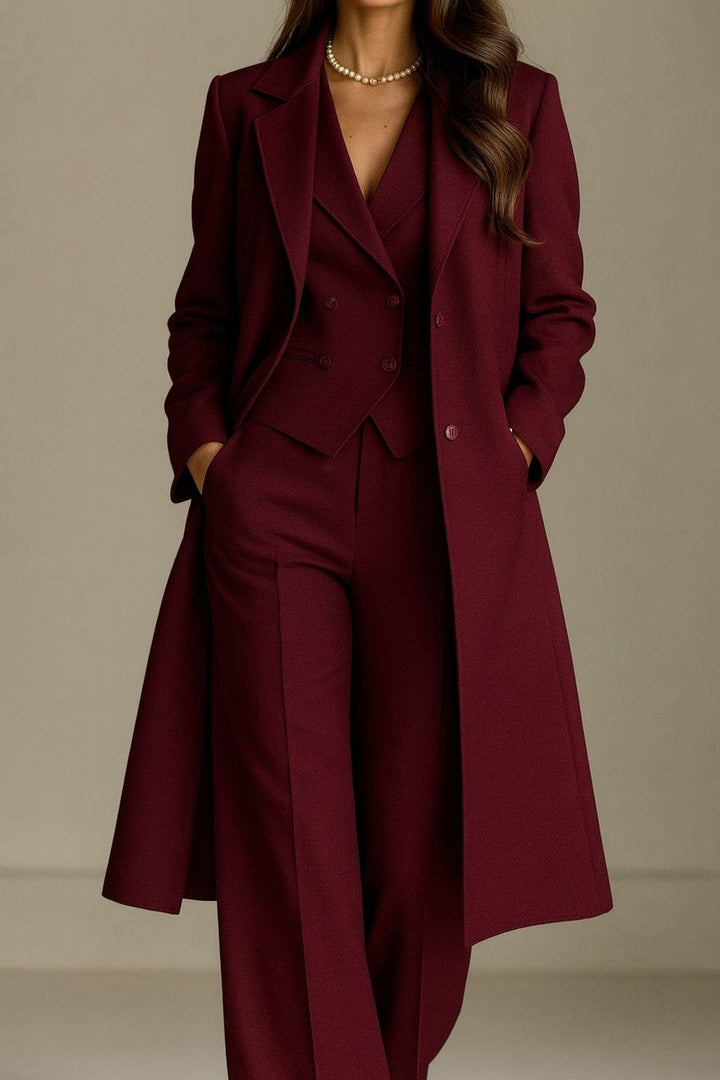 VivoStile | Coordinato Mavi Capotto+ Tailleur completo