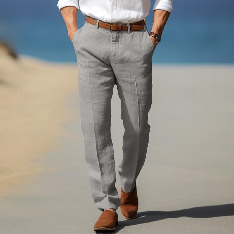 Elegant Linen Trousers