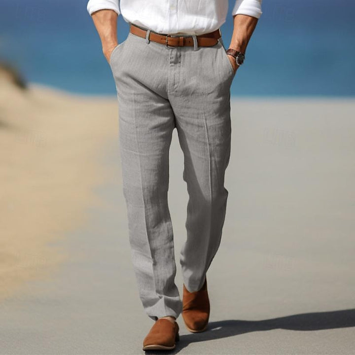 Elegant Linen Trousers